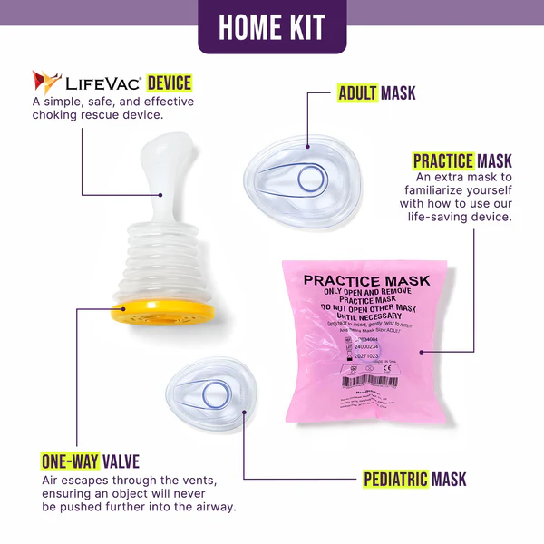 LifeVac Home Kit, side view
